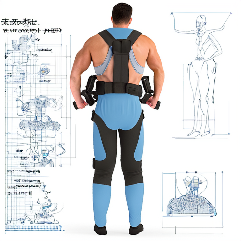 Pulley Waist Back Brace Instructions