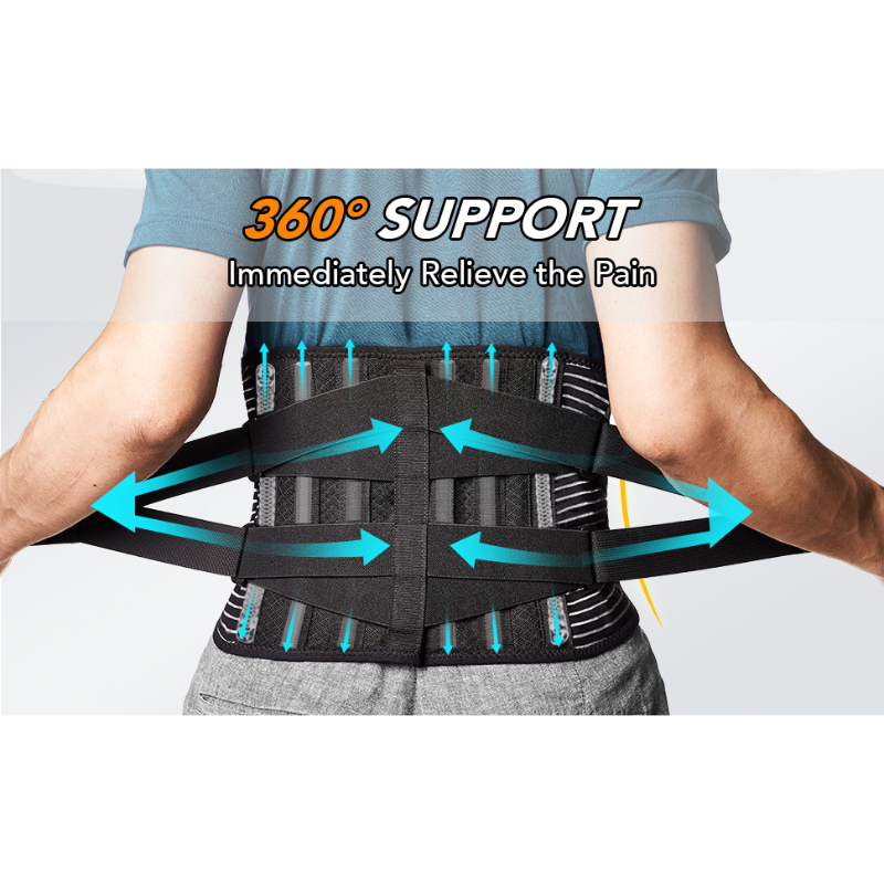 Foam Pad Lumbar Support Brace