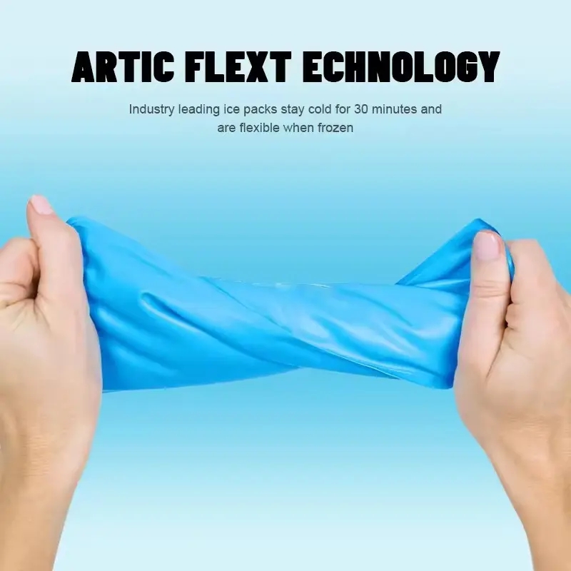 Knee ice gel Wraps for hot and cold therapy