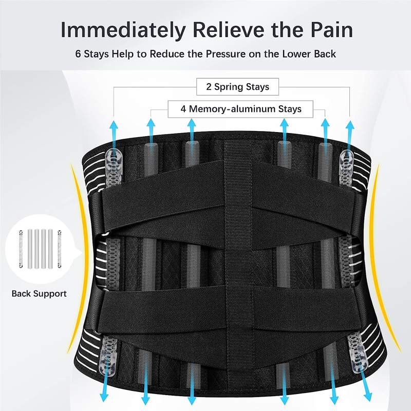 Fish line elastic waist support