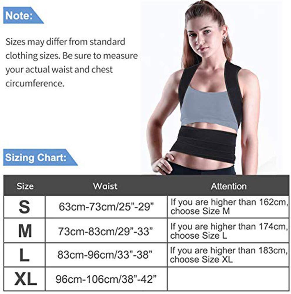 Back Support Posture Corrector With Steel Plates