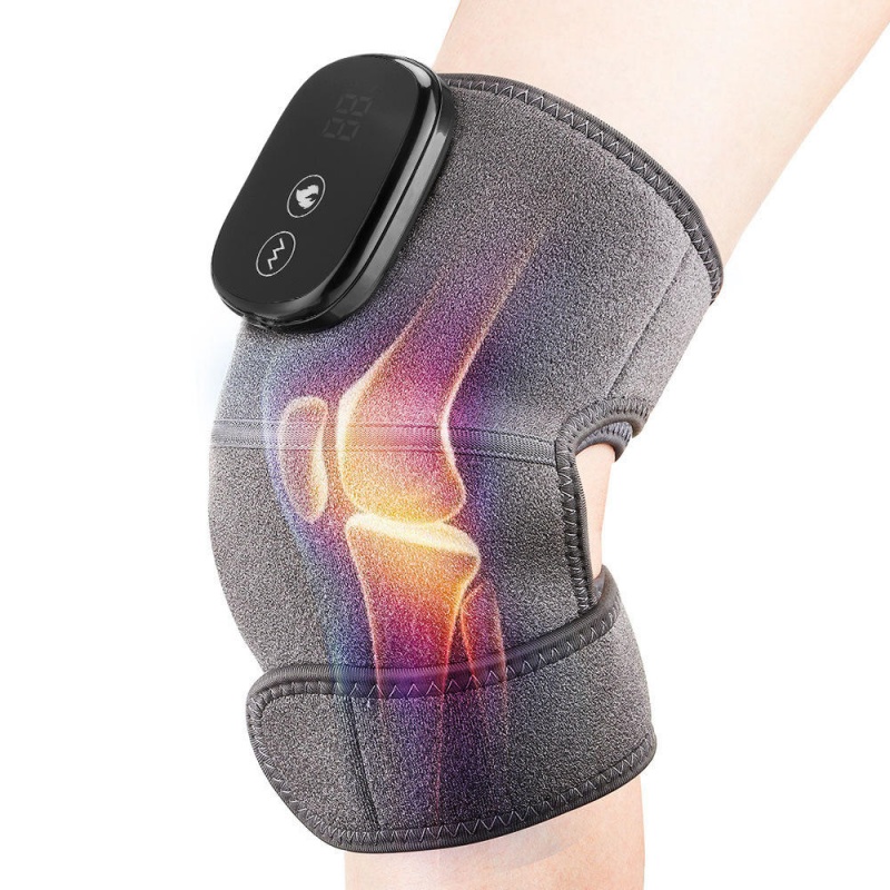 Cordless Knee Massager with Heat Vibration