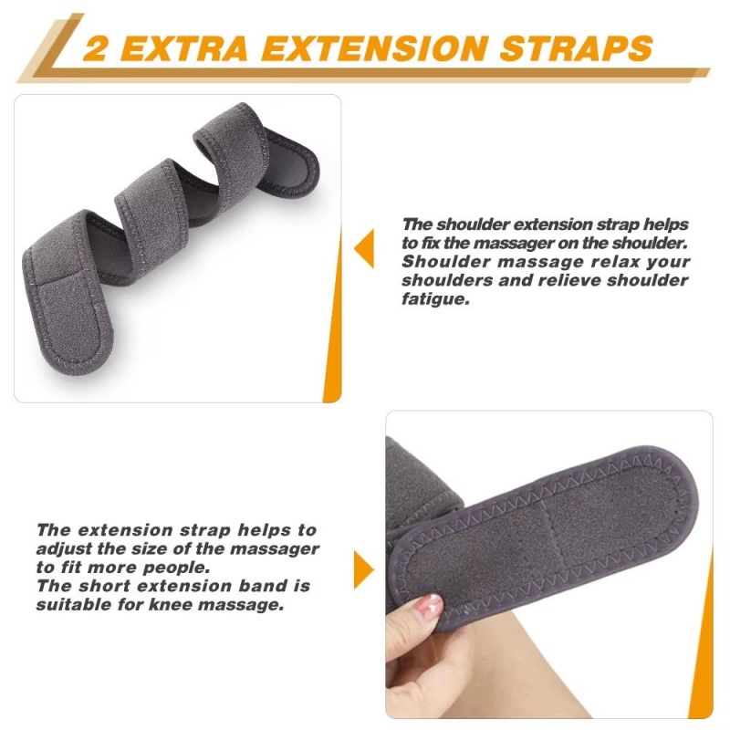 Cordless Knee Massager with Heat Vibration