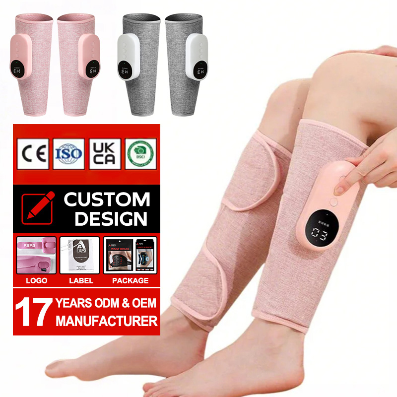 Wireless Calf Massager, Air Leg Massager Machine for Blood Circulation and Relieve Pain Relief