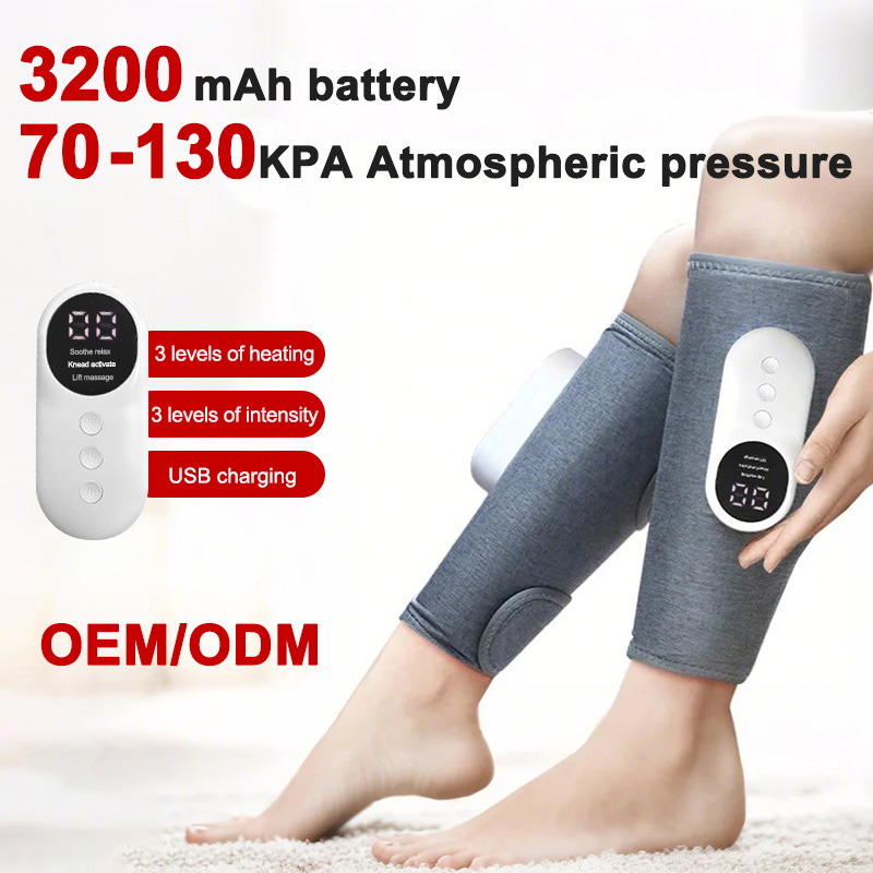 Wireless Calf Massager, Air Leg Massager Machine for Blood Circulation and Relieve Pain Relief