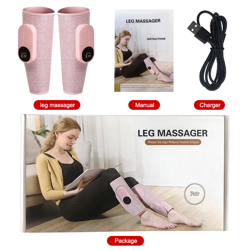 Wireless Calf Massager, Air Leg Massager Machine for Blood Circulation and Relieve Pain Relief