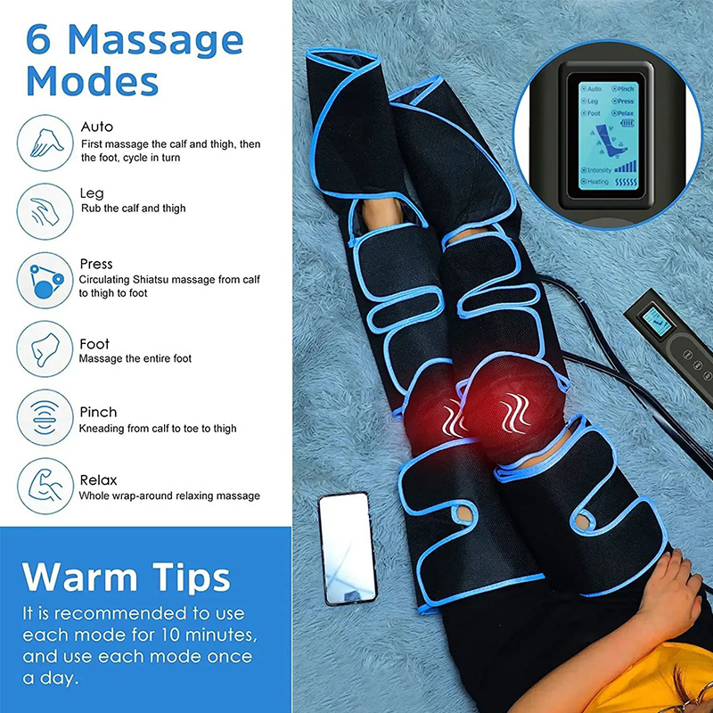 Electric Foot Air Pressure Leg Massager Knee Massager MS05