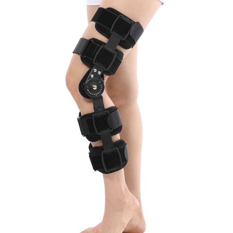 Hinged ROM Knee Brace 06