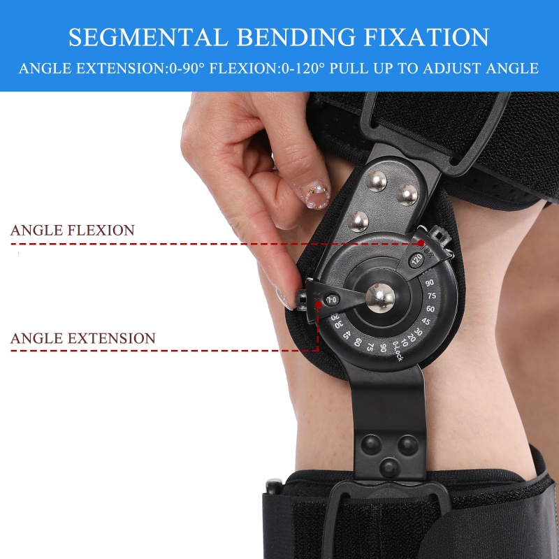 Hinged ROM Knee Brace 06