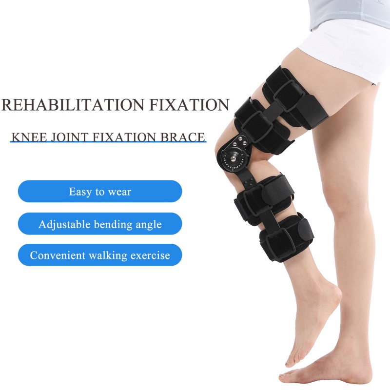Hinged ROM Knee Brace 06