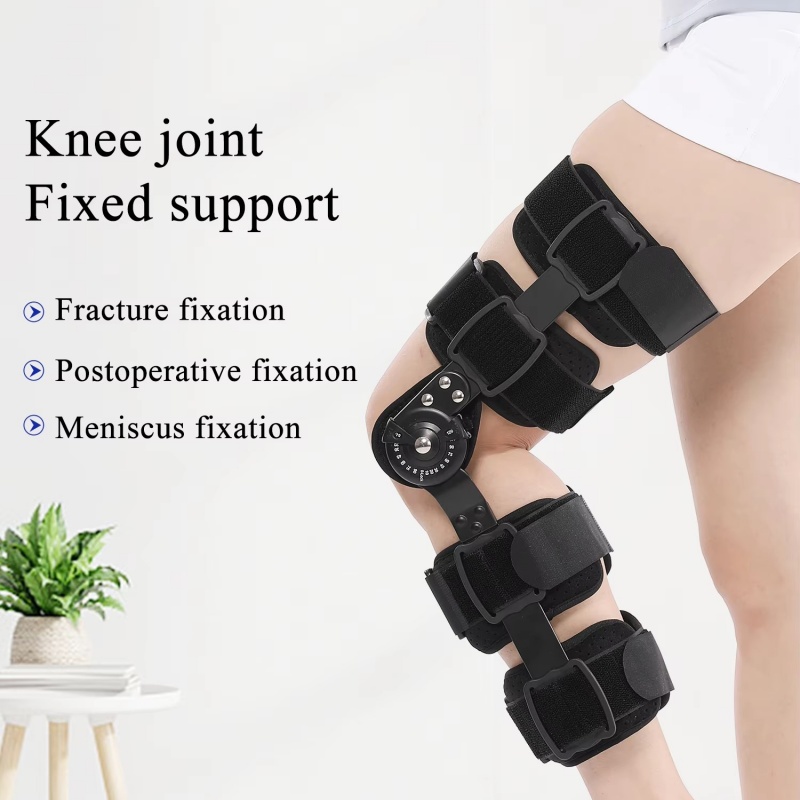Hinged ROM Knee Brace 06