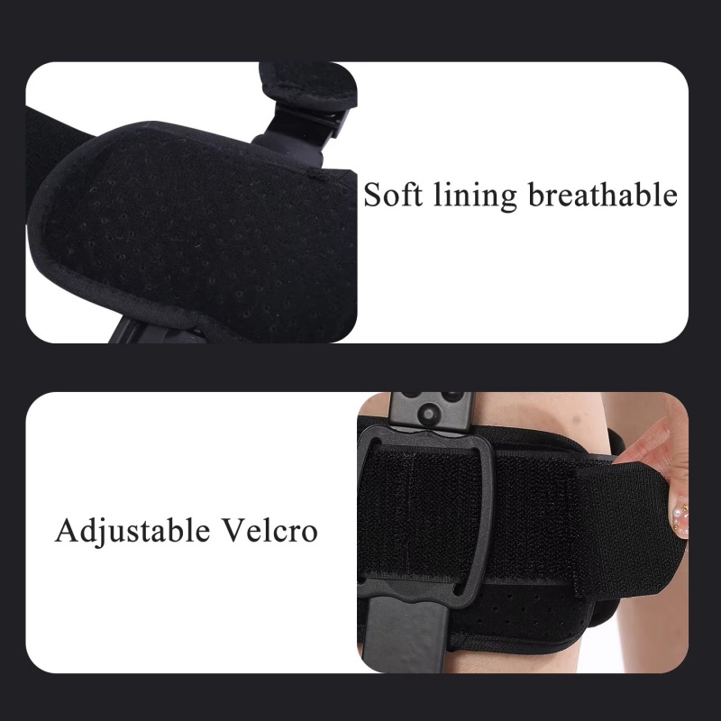 Hinged ROM Knee Brace 06