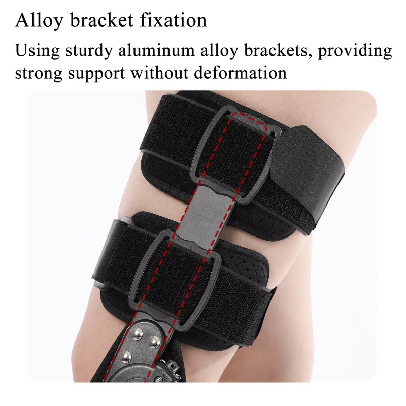 Hinged ROM Knee Brace 06